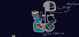 small engine with lpg