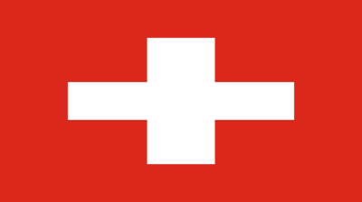 The flag of Switzerland