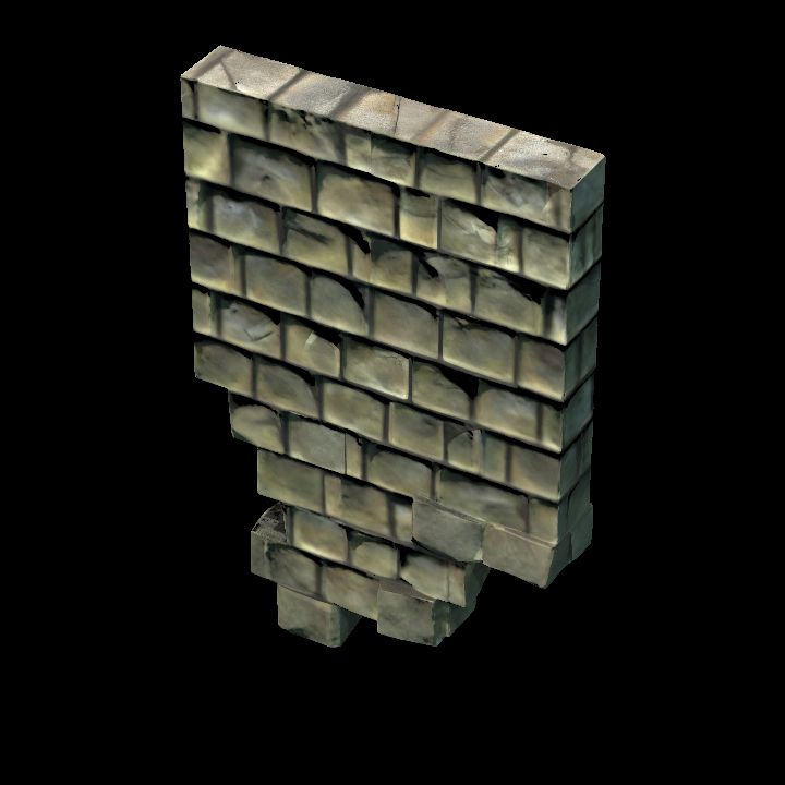 Crumbling Stone Overhang D