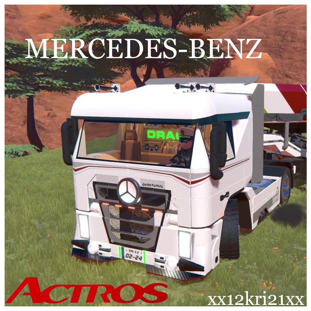 MERCEDES BENZ ACTROS WHITE
