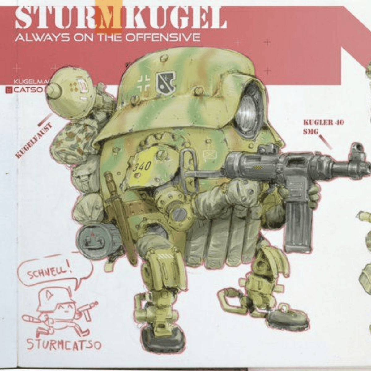 Military minion soldier robot