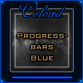 Colored Progressbars Blue