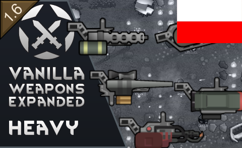 Vanilla Weapons Expanded - Heavy Weapons [PL] mod preview for RimWorld