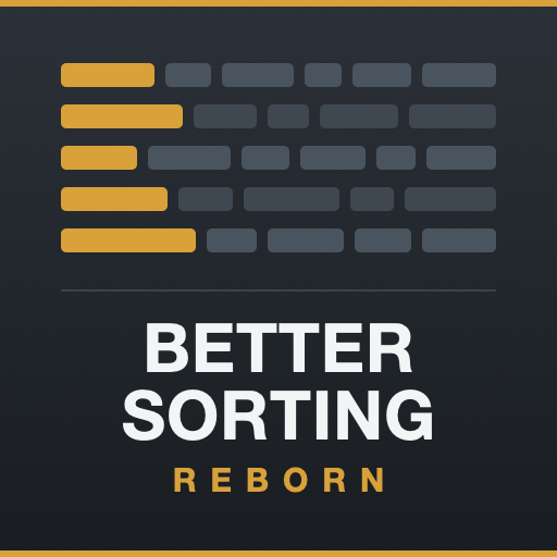 Better Sorting Reborn – Project Zomboid Mod
