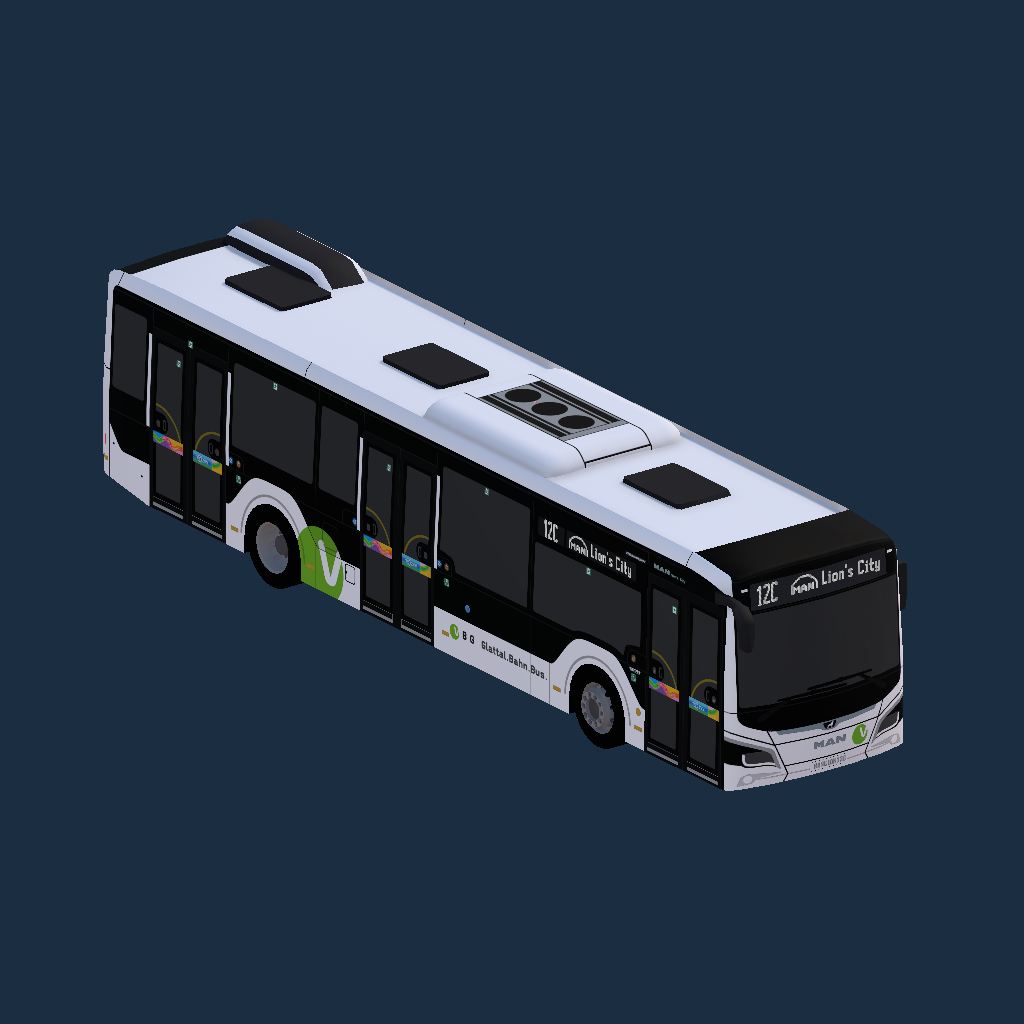 VBG - Verkehrsbetriebe Glattal - MAN Lion's City 12C (Neues Design)
