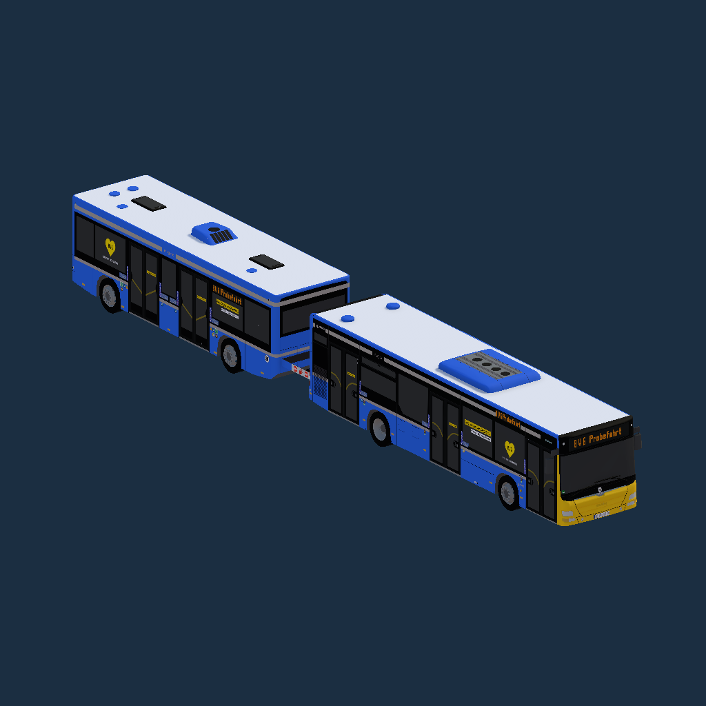 MAN Lion's City (A21) + HESS PTA 12 - BVG (MVG)