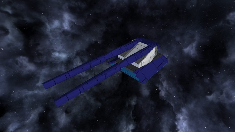 <Turret> Double-barreled Shock cannon. No1. Patrol ship Squadron leader color