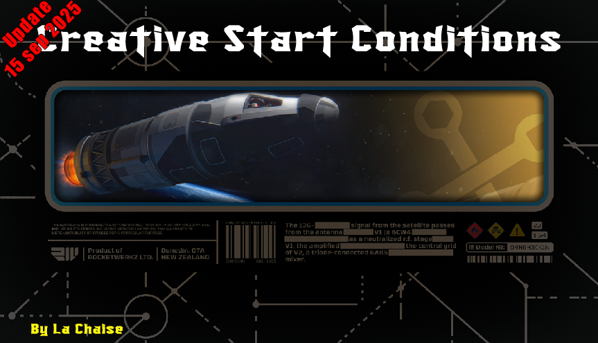 Creative Start Conditions