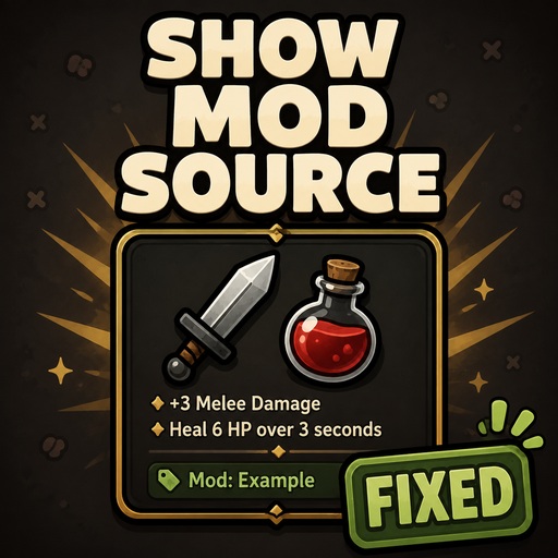 Show Mod Source — Fixed preview