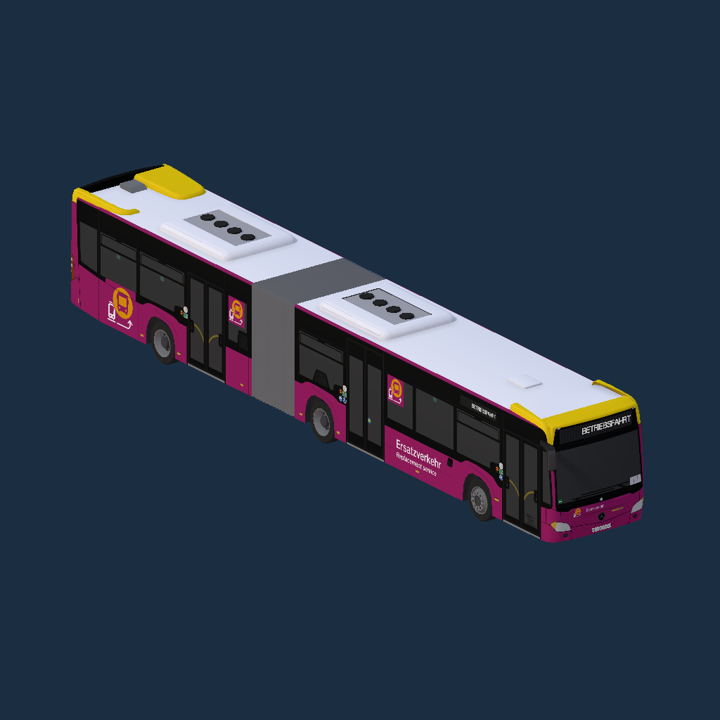 Schröder Reisen - MB C2 G (Euro VI) '12 - DB SEV Lack (ex. BVG Lack) - Wagen 8699