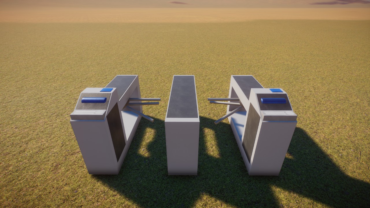 Entrance Turnstiles