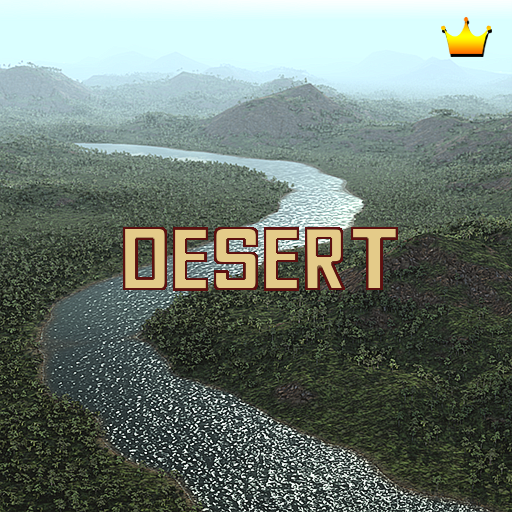 Asian Map Desert (Empty)