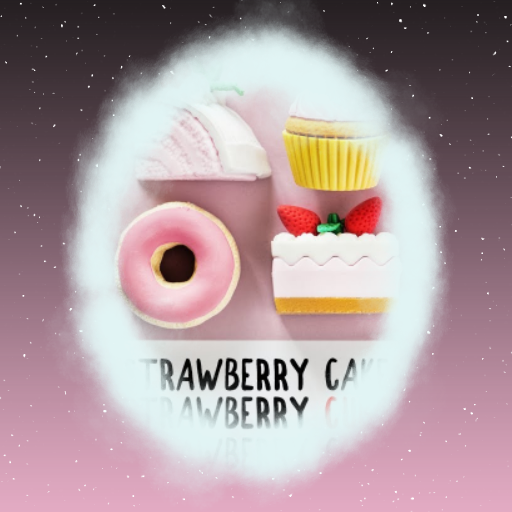 CUBE - Strawberry Cake