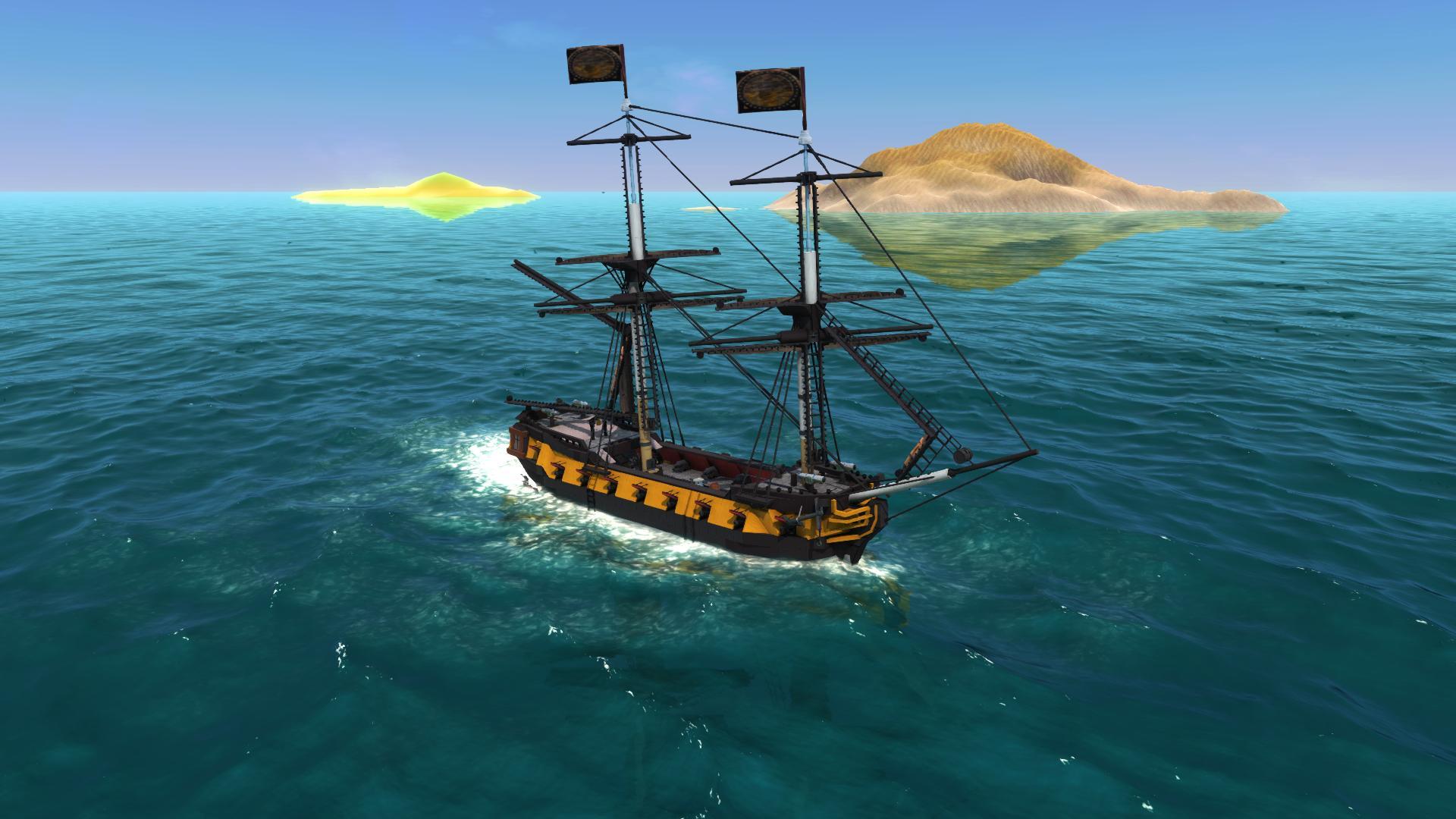 Sailable Sloop of War