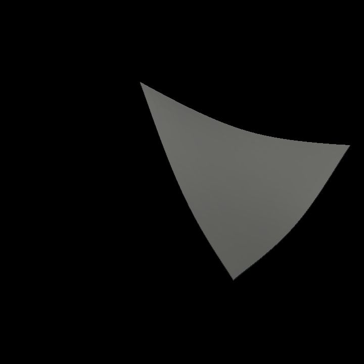 Tent cover triangle 1 - colourable