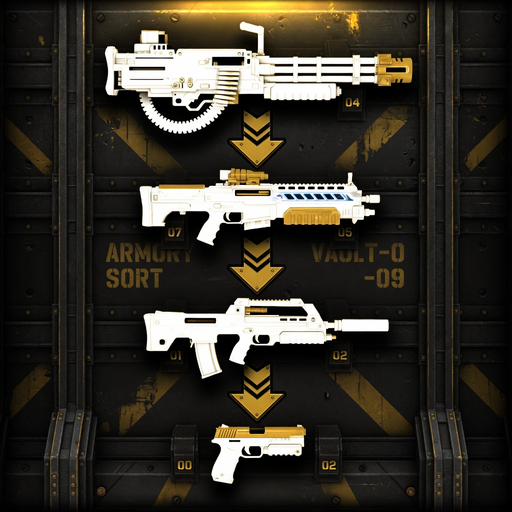Tiered Weapon/Ammo/Augment Sort