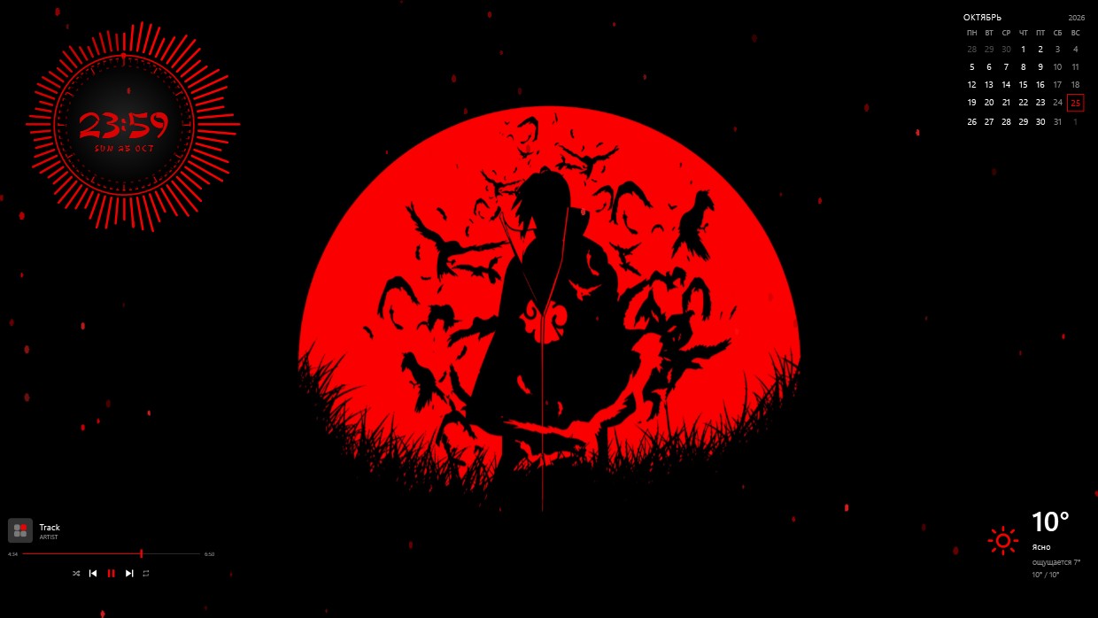 itachi uchiha red