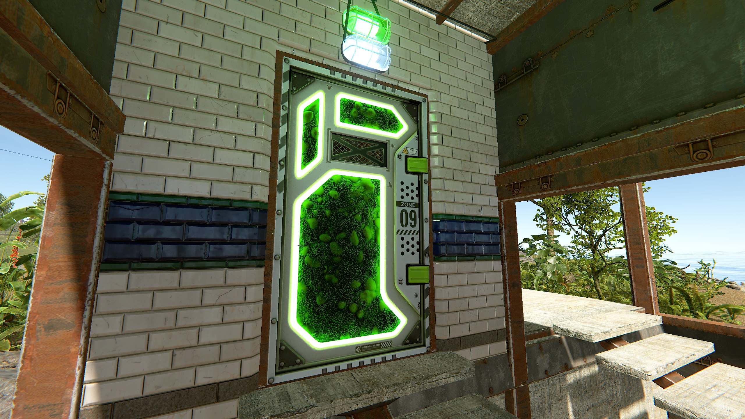 Greening Area Armored Door thumbnail 8