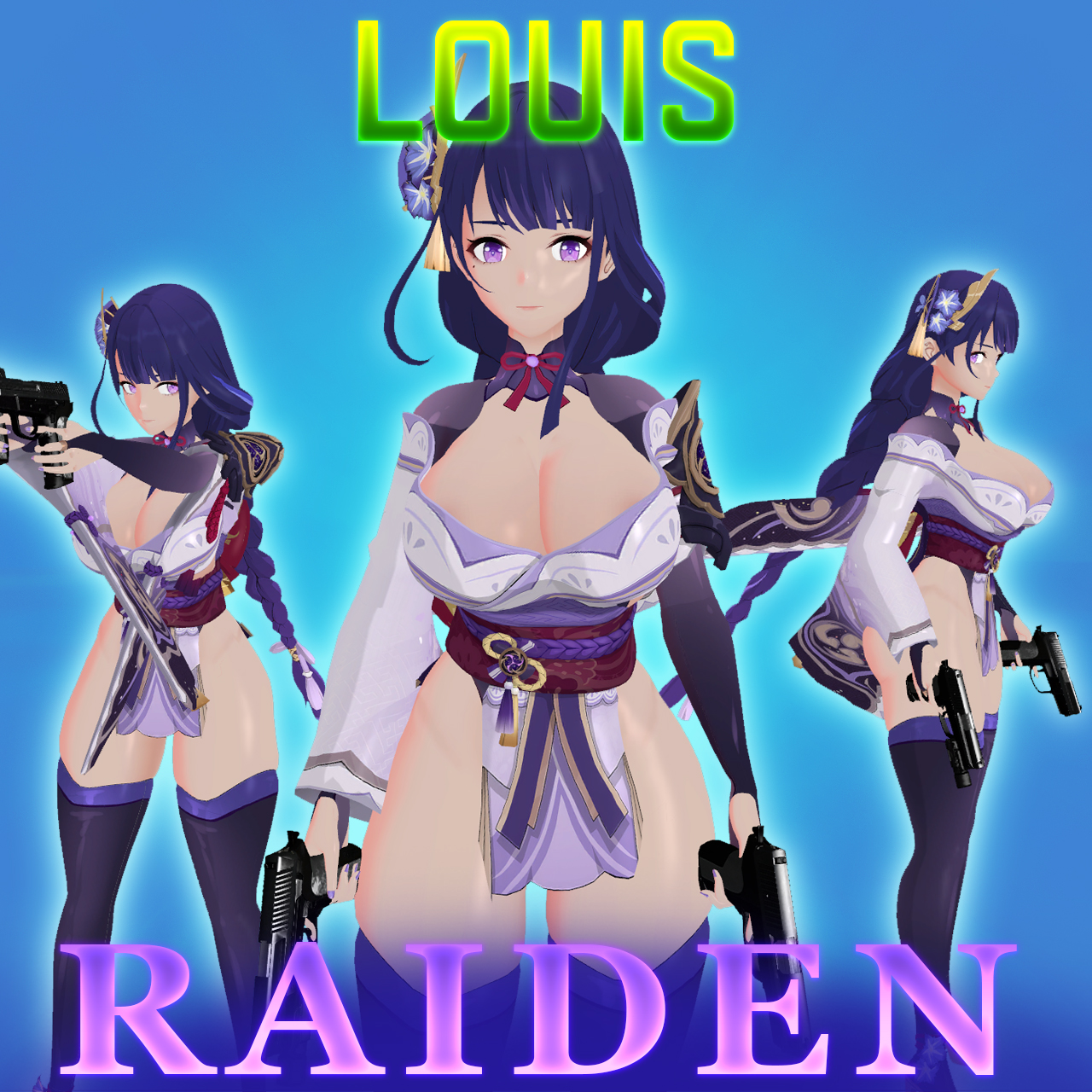 [COMM] GI: Thicc Raiden - Louis
