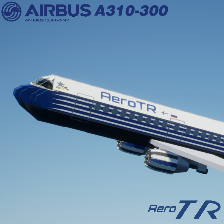 Softbody AIR LINER Airbus A310-300 AeroTR Airlines