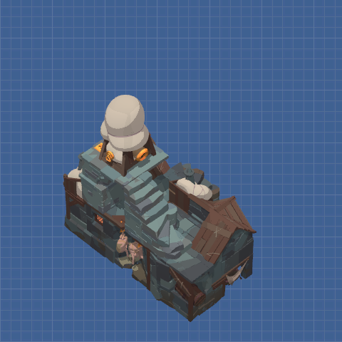 2 house 1 oxy, stone