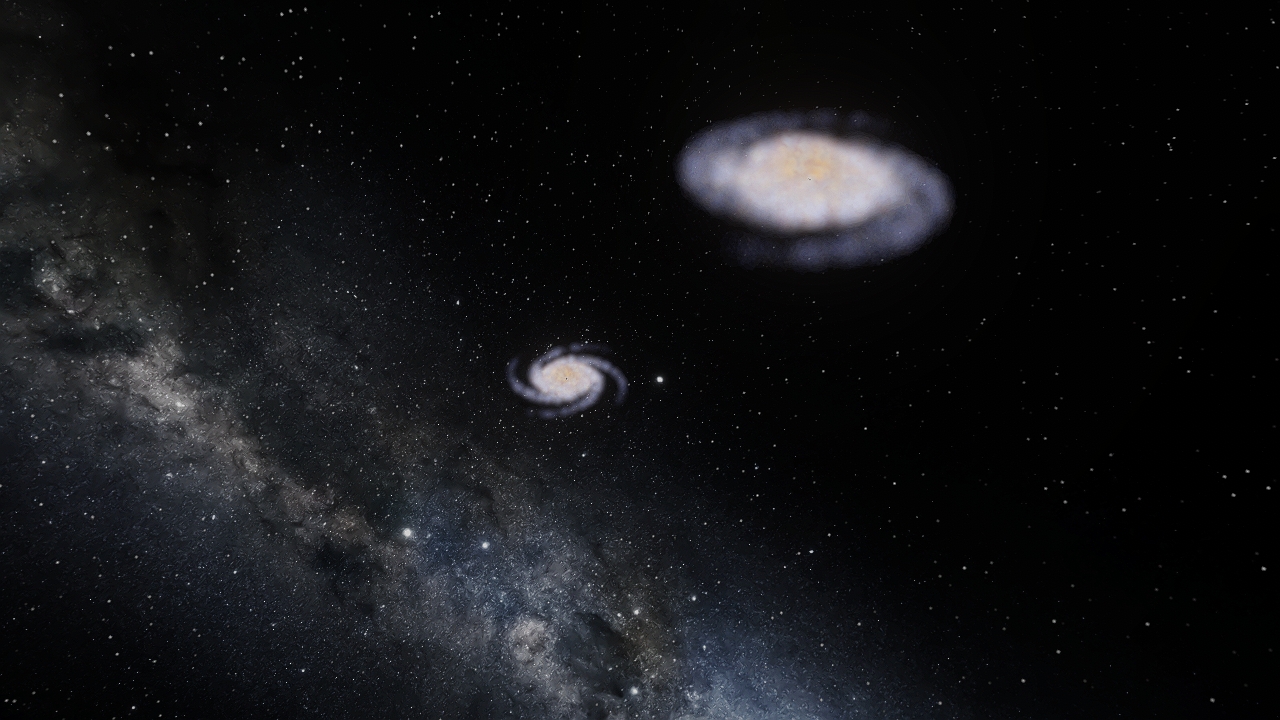 milkyway vs andromeda