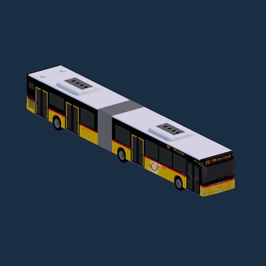 Postauto Schweiz - MAN Lion's City GL A40 (old Logo)