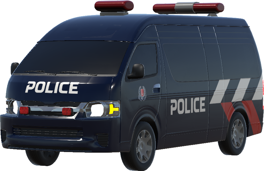 SPF Police Van