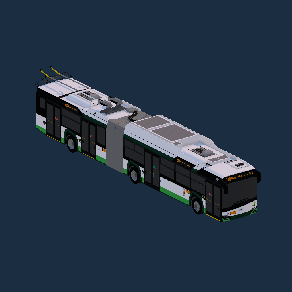 Škoda 27Tr (Solaris Trollino 18IVFL) PMDP Plzeň Grundlack