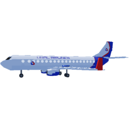 Softbody AIR LINER Airbus A320 NEO URAL AIRLINES
