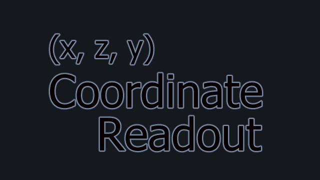 Coordinate Readout (Continued)