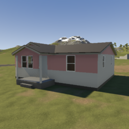 1960s 2 bedroom prefab house (unfurnished)