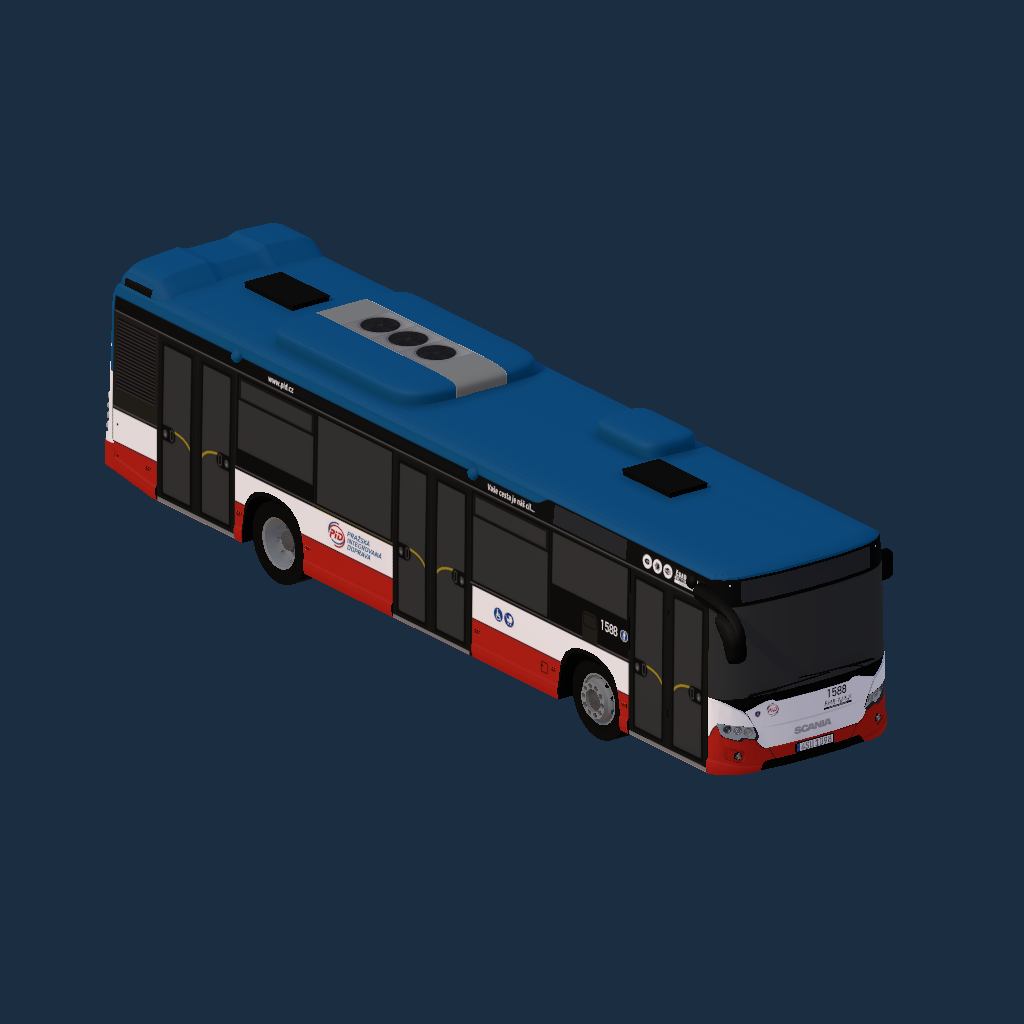 Scania Citywide 12 LF - ČSAD Polkost 1588