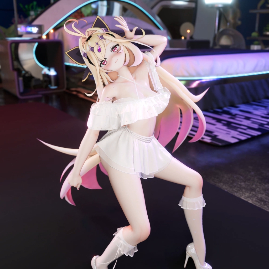 Blender204【森亜るるか💛Moria Ruruka💛森亚露露卡】Rainbow-A