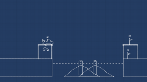 build two bridges