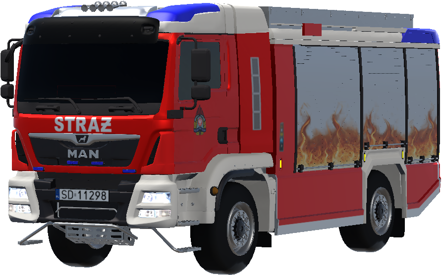 STRAŻ MAN TGM EURO 6