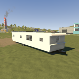 10x45 mobile home 1950s