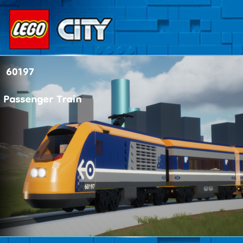 LEGO City 2018 Intercity Train