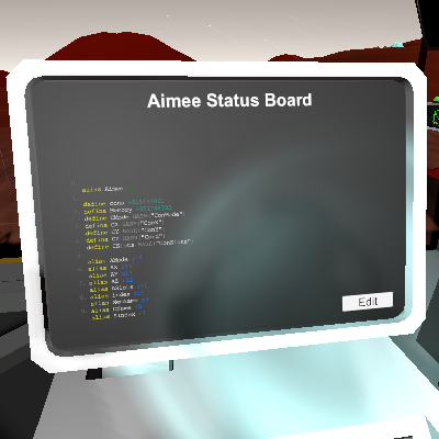 Aimee Status Board