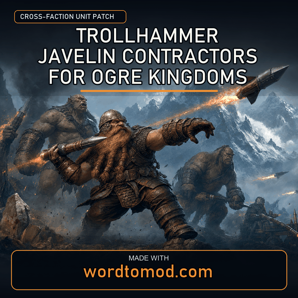 Trollhammer Javelin Contractors for Ogre Kingdoms