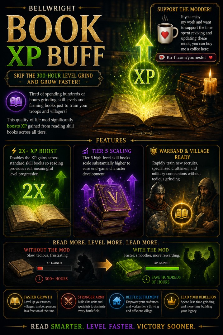 Book XP Buff