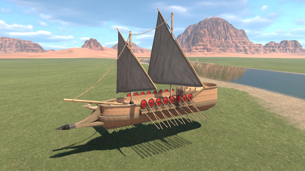 Roman/Greek/Byzantine Style Ship
