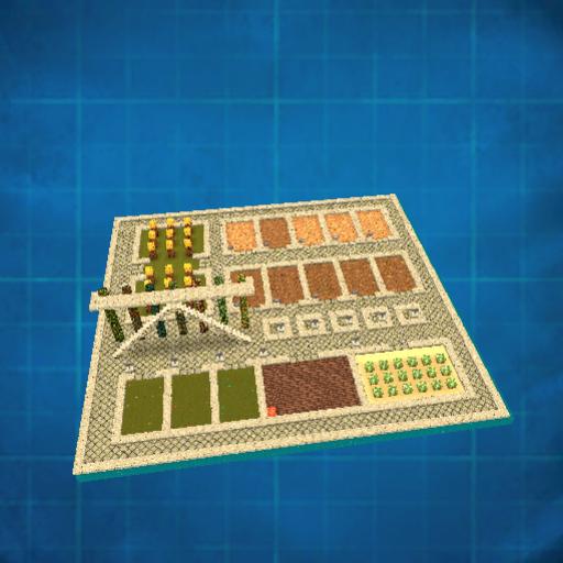 New Complete Farm, Cacti, (Cactus) Mushrooms, MORE! W/ Water & Path