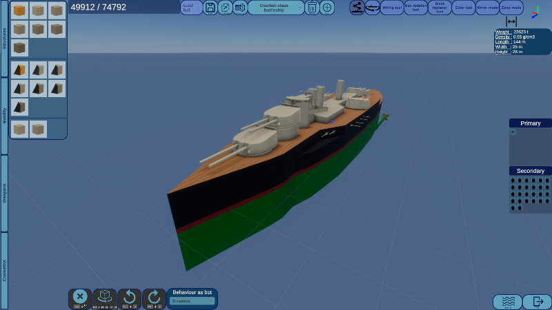 Courbet-class battleship