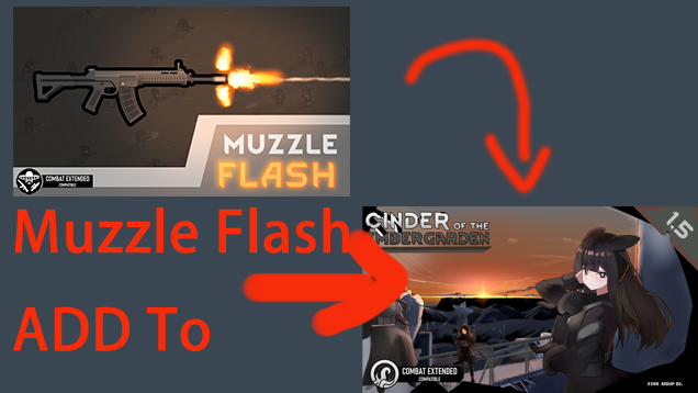 Muzzle flash + Cinders (patch-fix)