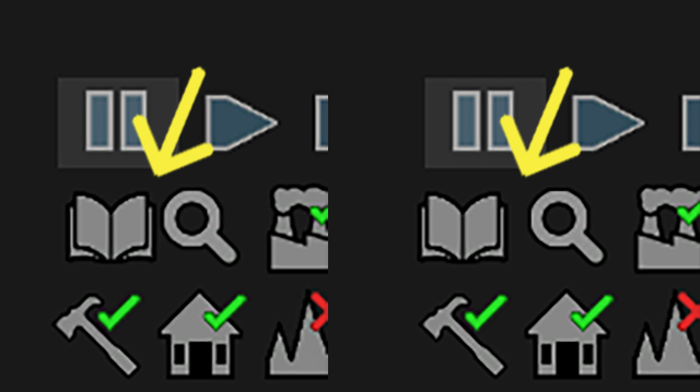 Unaligned Icon Fix