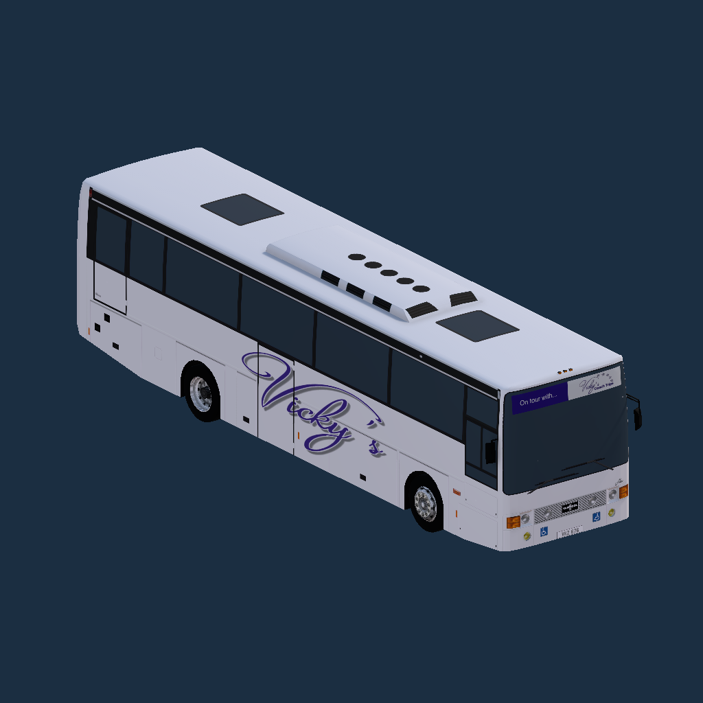 Volvo B10m Vanhool Alizee - Vickys Coach Trips