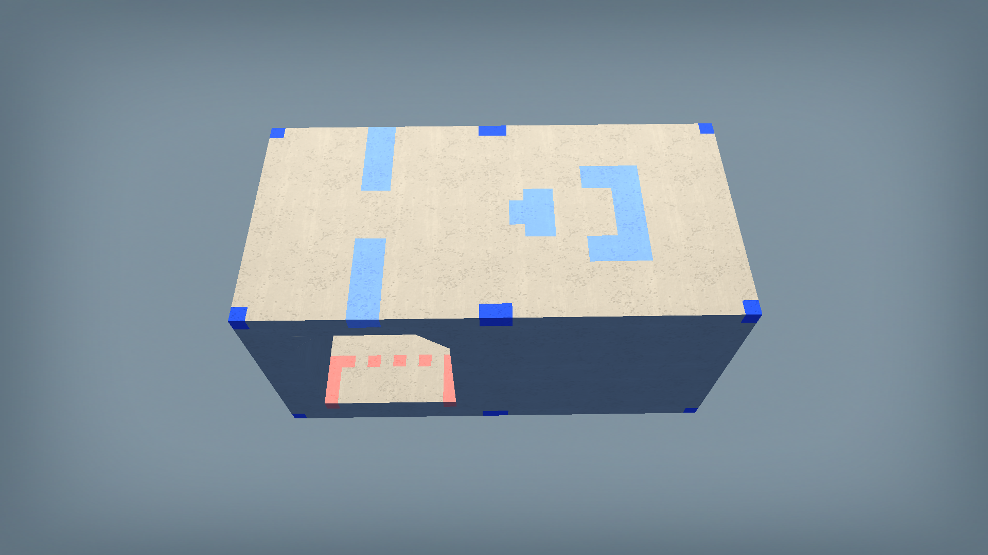 b3k block color-accessed heavy door ver 2/2