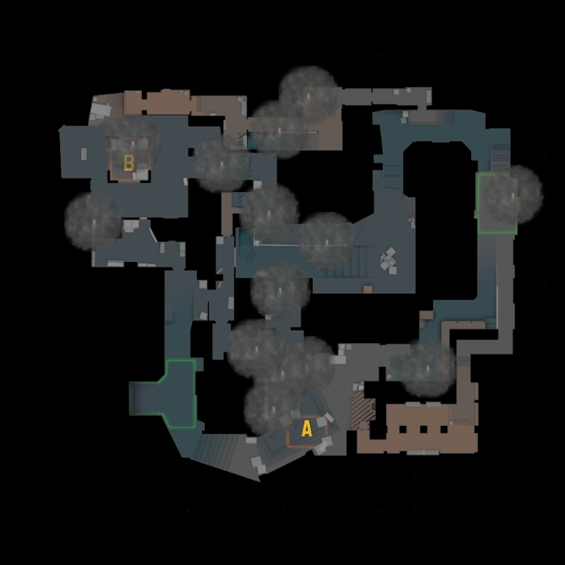 MIRAGE SMOKE T – Counter-Strike 2 Mod