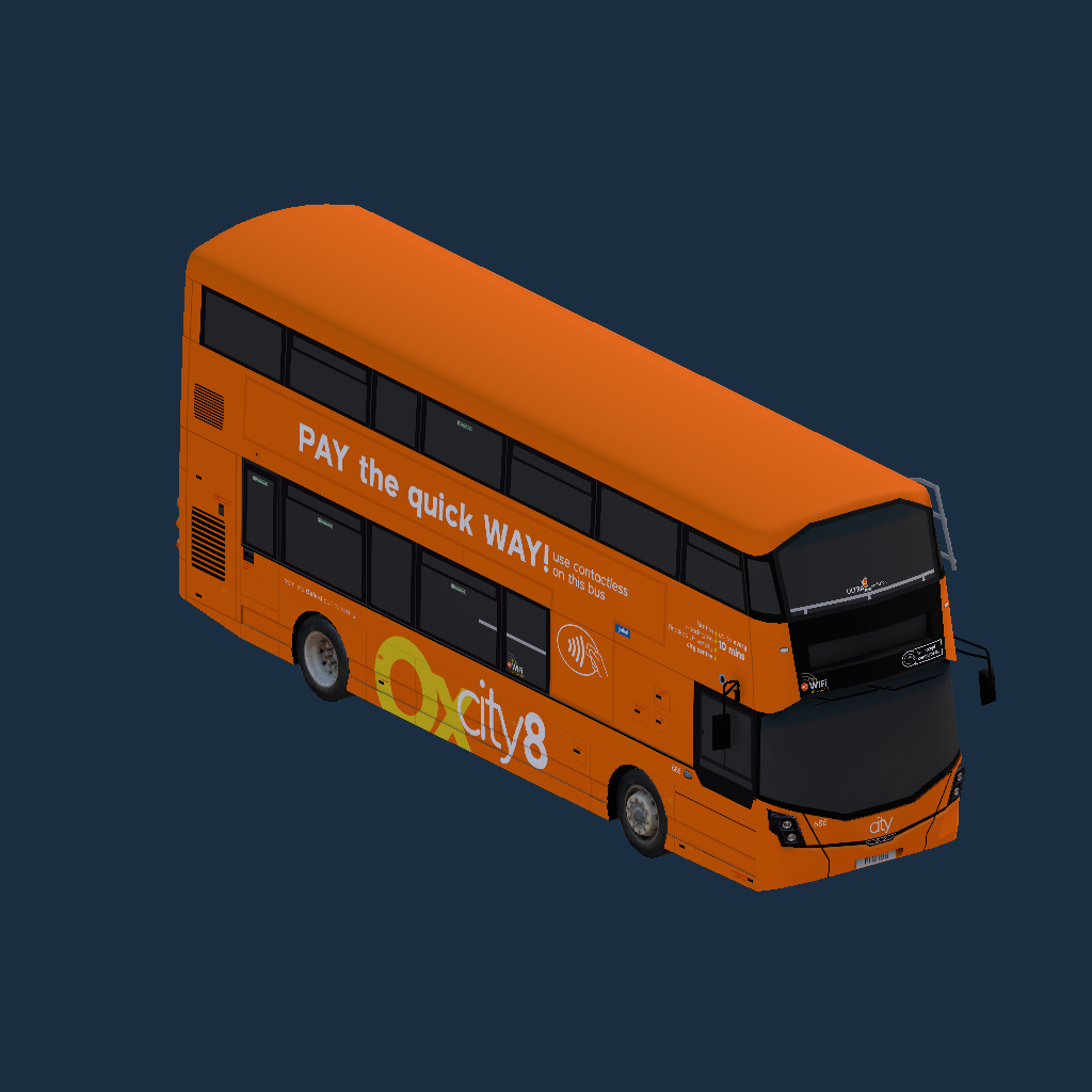 Oxford Bus Company City 8 Wright StreetDeck